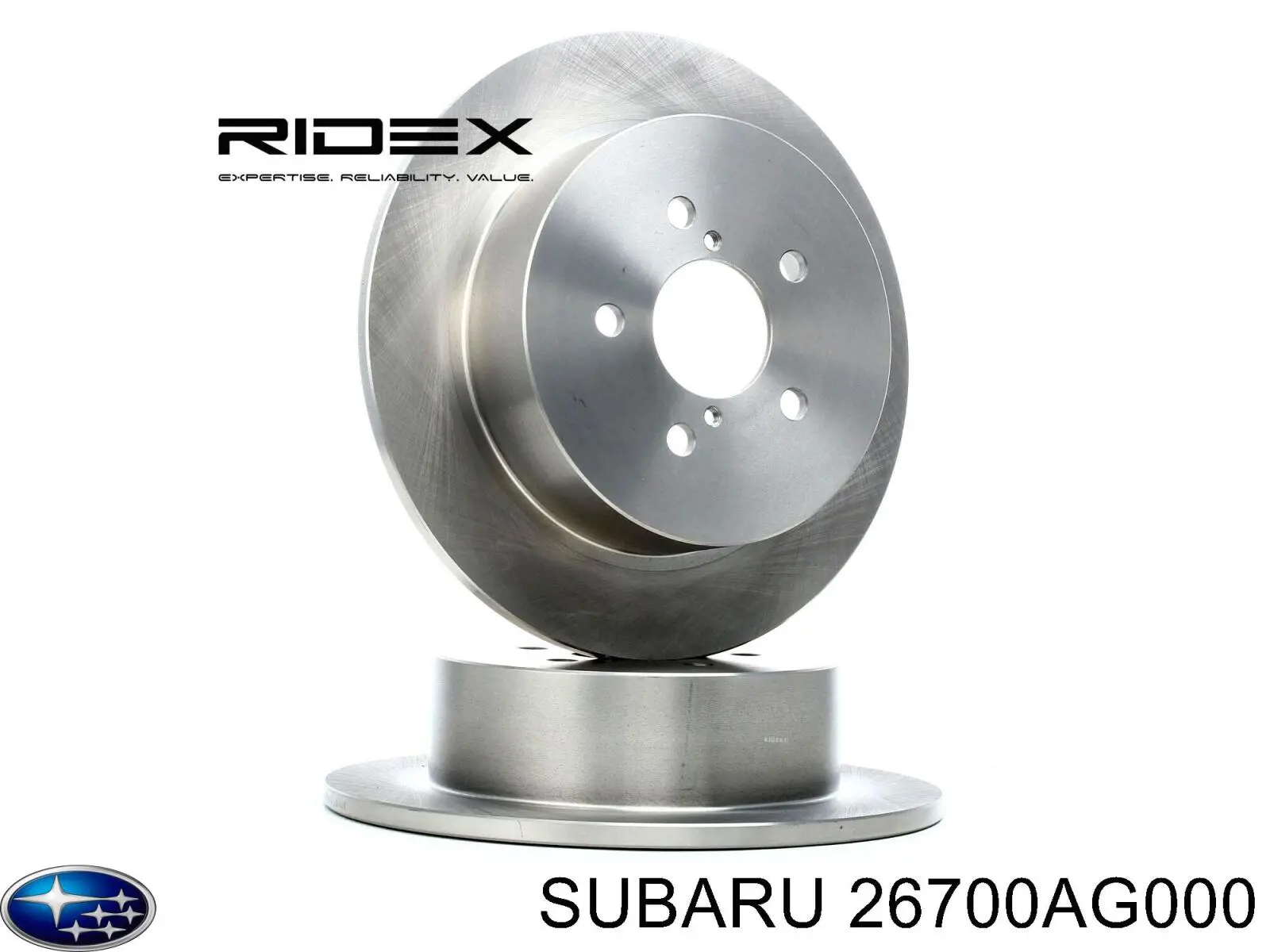 Compre 26700AG000 Subaru Disco do freio traseiro