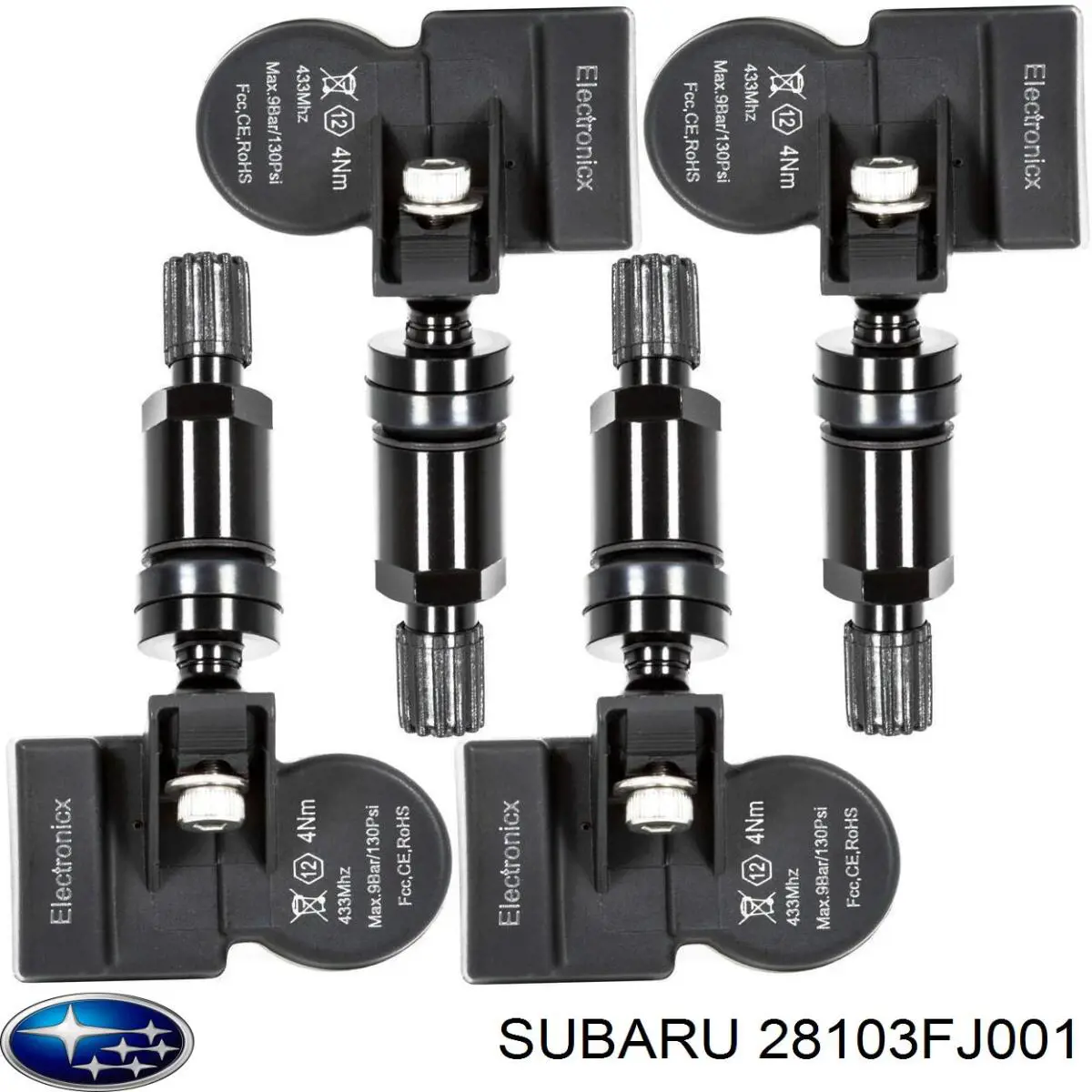 Sensor de pressão de ar nos pneus Subaru 28103FJ001 preço, a partir de 54,48 USD