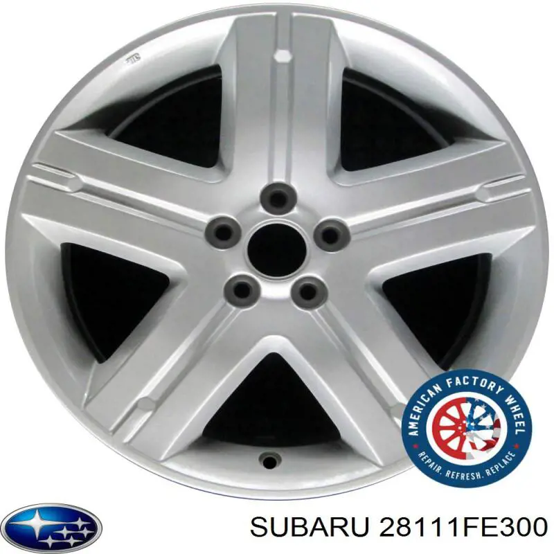 Discos de roda de aleação ligeira (de aleação ligeira, de titânio) Subaru Impreza II GD