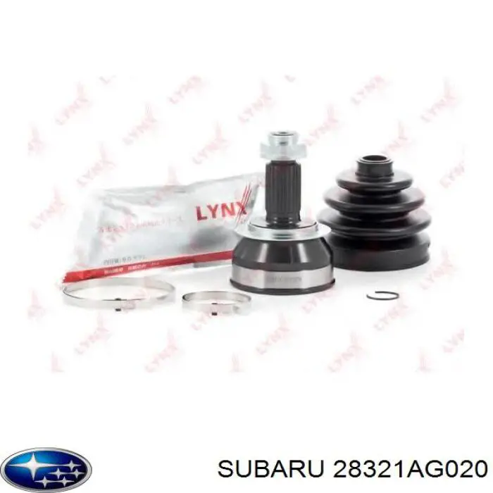 Semieixo (acionador) dianteiro Subaru 28321AG020 preço, a partir de 130,88 USD
