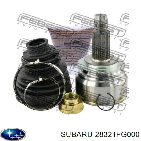 Semieixo (acionador) dianteiro Subaru 28321FG000 preço, a partir de 146,49 USD