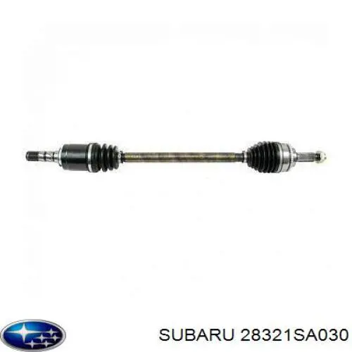 Semieixo (acionador) dianteiro 28321SA040 Subaru