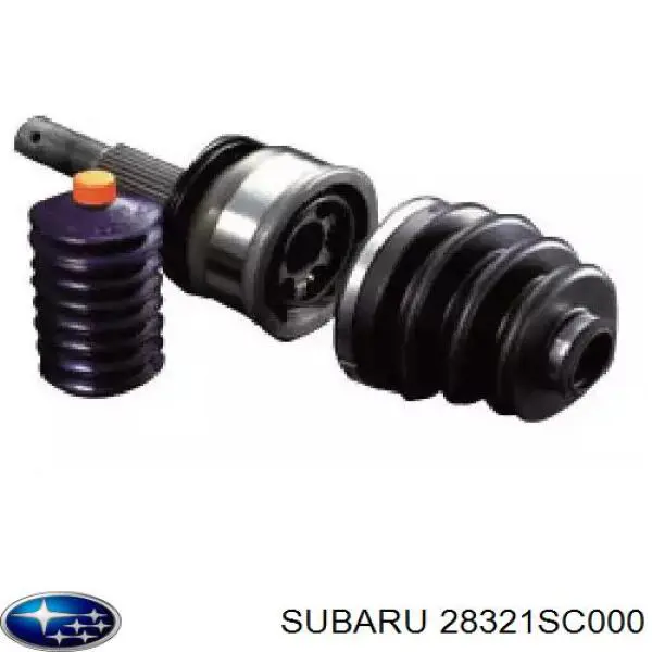Semieixo (acionador) dianteiro Subaru 28321SC000 preço, a partir de 49,46 USD