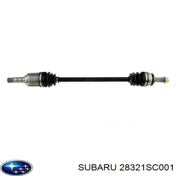 Semieixo (acionador) dianteiro Subaru 28321SC001 preço, a partir de 64,00 USD