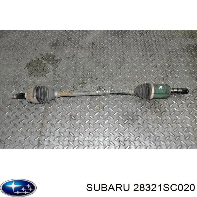 Semieixo (acionador) dianteiro Subaru 28321SC020 preço, a partir de 81,40 USD