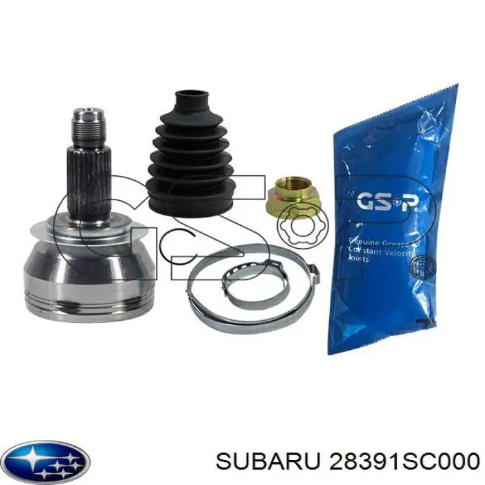 Junta homocinética externa dianteira Subaru 28391SC000 preço, a partir de 34,07 USD