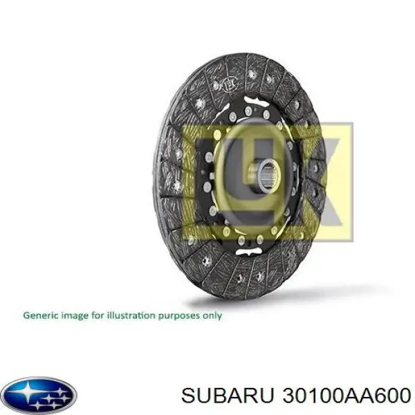30100AA600 Subaru Disco de embraiagem