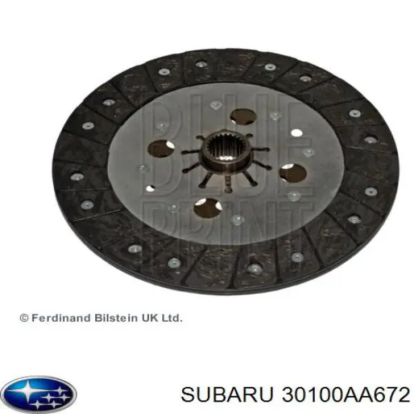 Disco de embraiagem Subaru 30100AA672 preço, a partir de 59,24 USD