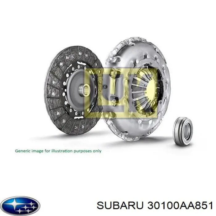Compre 30100AA851 Subaru Disco de embraiagem