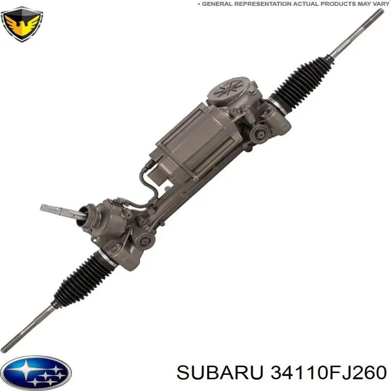 34110FJ260 Subaru Cremalheira da direção