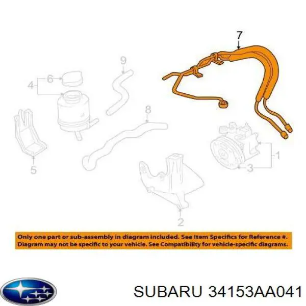Compre 34153AA040 Subaru 