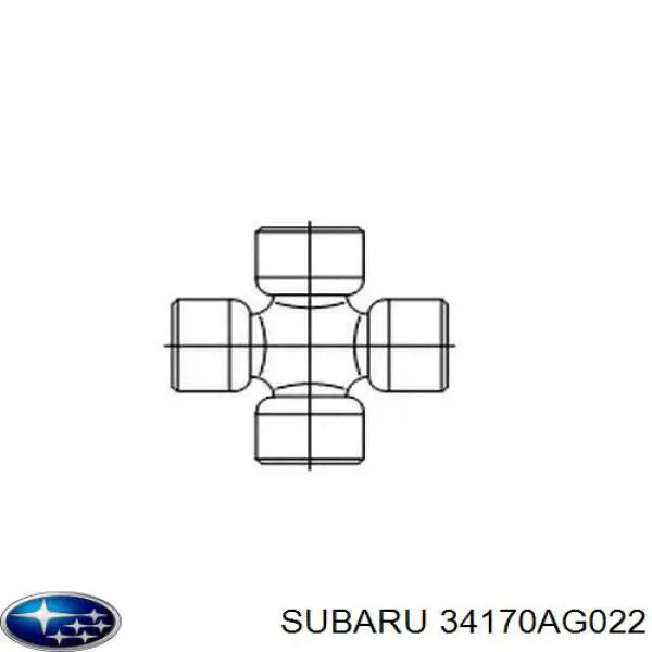Compre 34170AG022 Subaru Veio da coluna de direção inferior