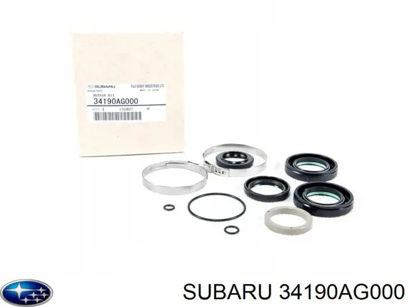 Kit de reparação da cremalheira da direção (do mecanismo), (kit de vedantes) Subaru 34190AG000 preço, a partir de 54,60 USD