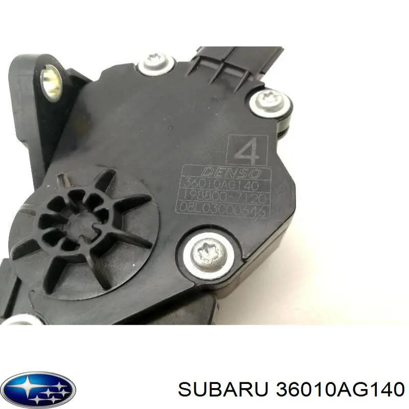 Pedal de gás (de acelerador) Subaru 36010AG140 preço, a partir de 74,91 USD