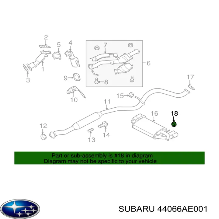 Coxim de fixação do silenciador Subaru 44066AE001 preço, a partir de 2,34 USD