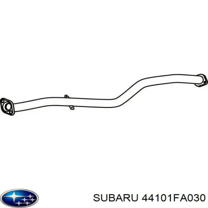 Tubo de admissão dianteiro (calças) do silenciador Subaru 44101AC010 preço, a partir de 112,58 USD