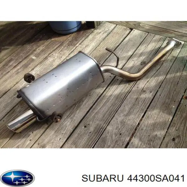 Silenciador, parte traseira Subaru 44300SA041 preço, a partir de 102,54 USD
