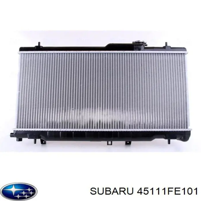 45111FE101 Subaru Radiador de esfriamento de motor