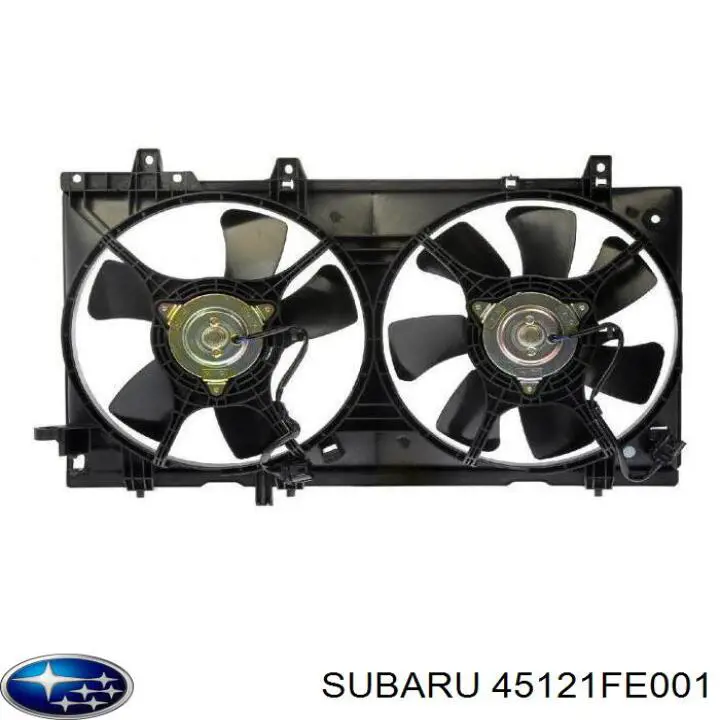 Ventilador (roda de aletas) do radiador de esfriamento esquerdo Subaru 45121FE001 preço, a partir de 93,80 USD
