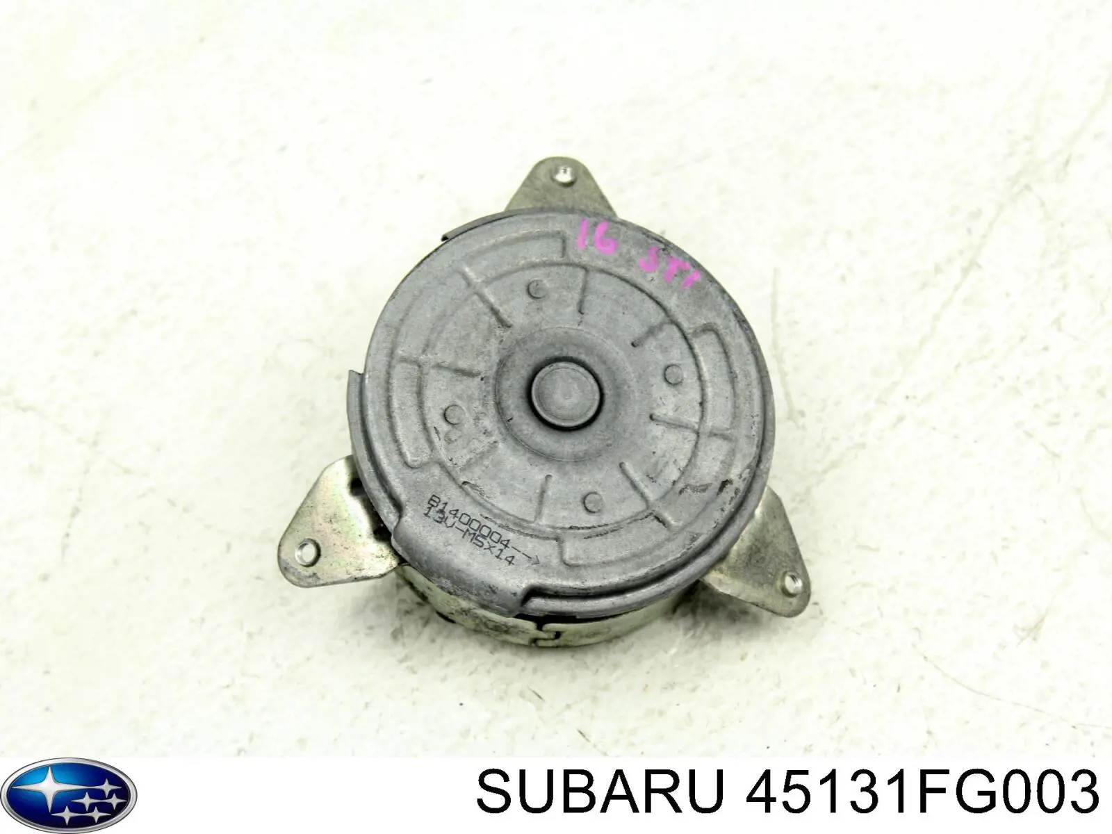 Motor de ventilador do sistema de esfriamento Subaru 45131FG003 preço, a partir de 66,99 USD