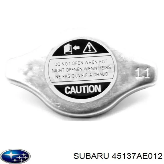 Tampa (tampão) do radiador Subaru 45137AE012 preço, a partir de 5,07 USD