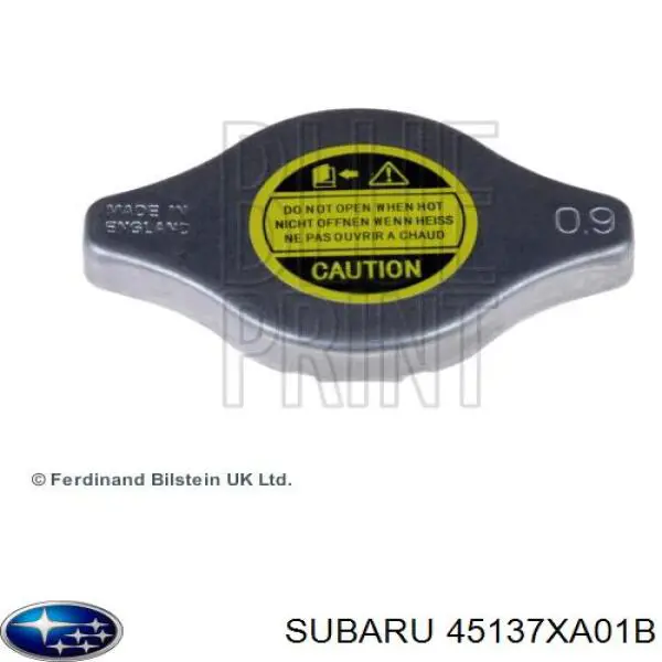 45137XA01B Subaru Tampa (tampão) do radiador