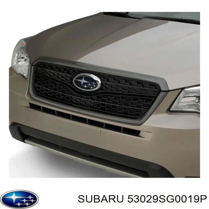 53029SG0019P Subaru Suporte do radiador montado (painel de montagem de fixação das luzes)