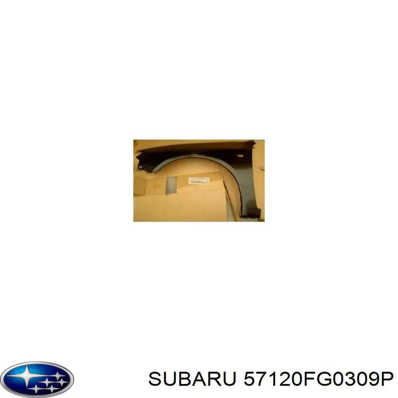 Pára-lama dianteiro esquerdo Subaru 57120FG0309P preço, a partir de 150,02 USD