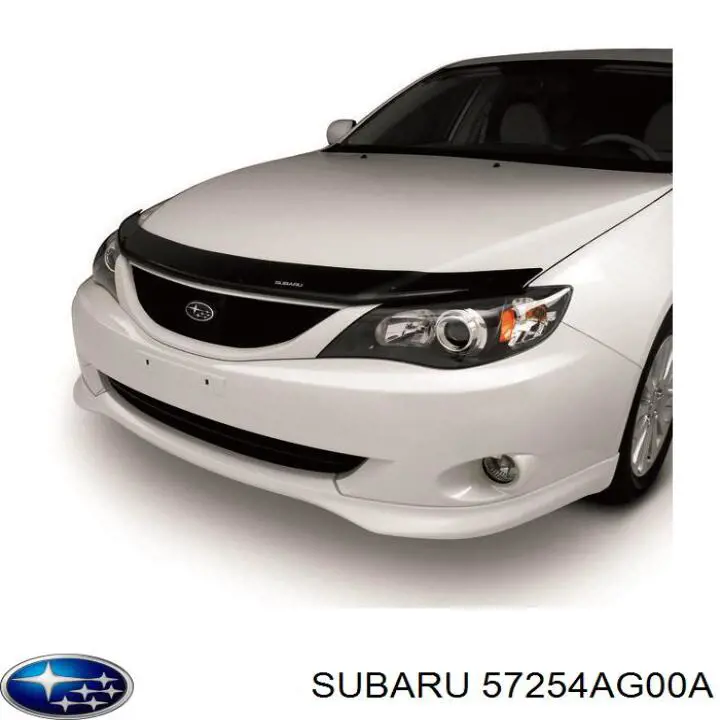 Pára-choque (grade de proteção) da capota Subaru 57254AG000 preço, a partir de  