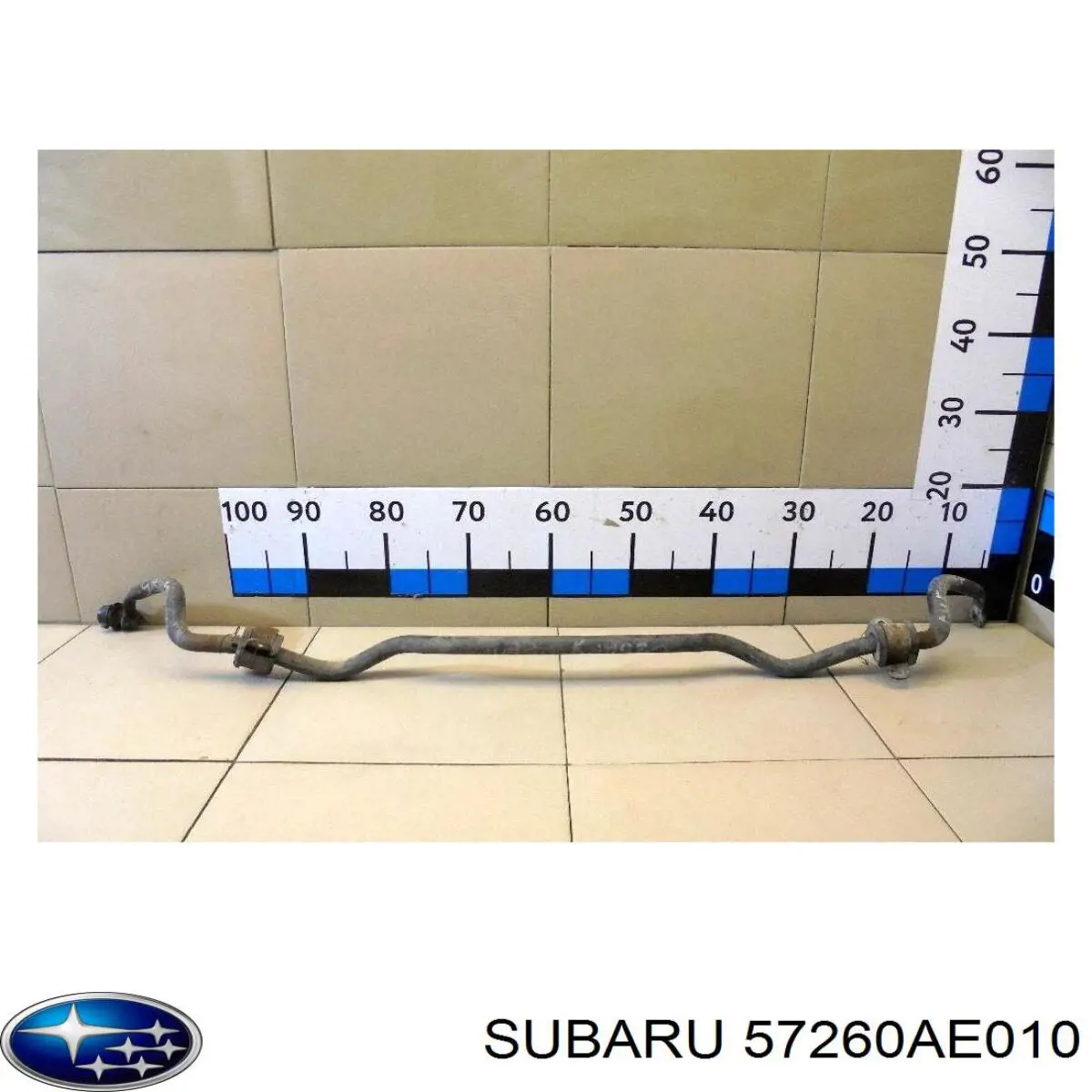 57260AE010 Subaru Gozno da capota esquerdo