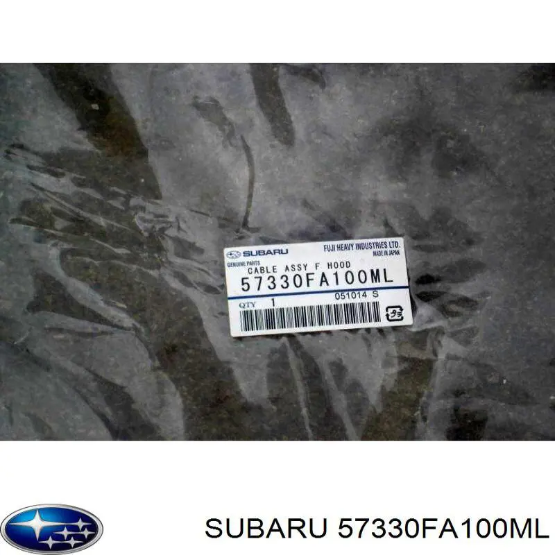 57330FA100ML Subaru Cabo de abertura da capota