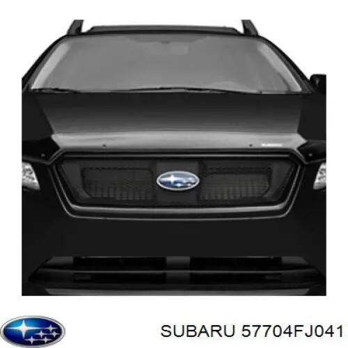 Pára-choque traseiro 57704FJ041 Subaru
