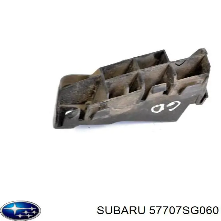 57707SG060 Subaru Consola direita do pára-choque traseiro