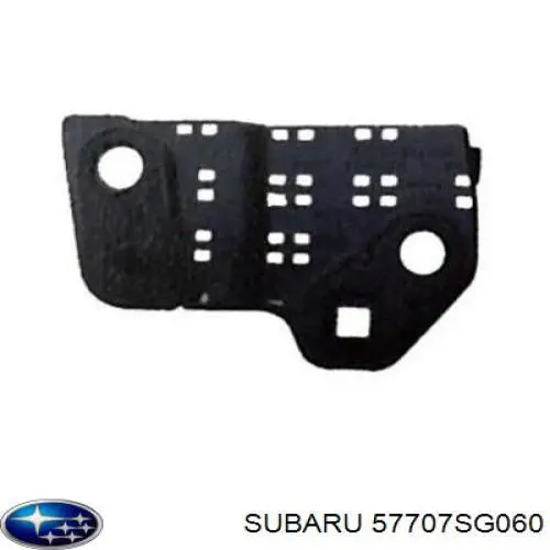 Consola direita do pára-choque traseiro 57707SG060 Subaru