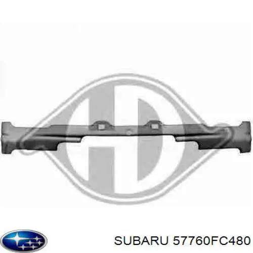 Reforçador do pára-choque dianteiro para Subaru Forester I S10, SF