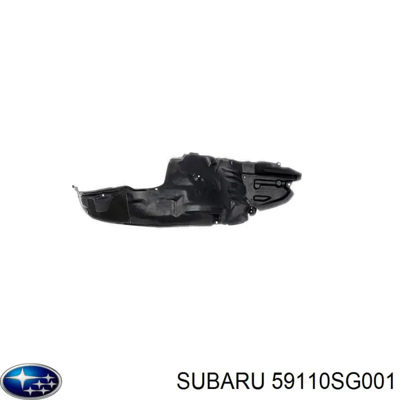 Guarda-barras direito do pára-lama dianteiro Subaru 59110SG001 preço, a partir de 52,35 USD