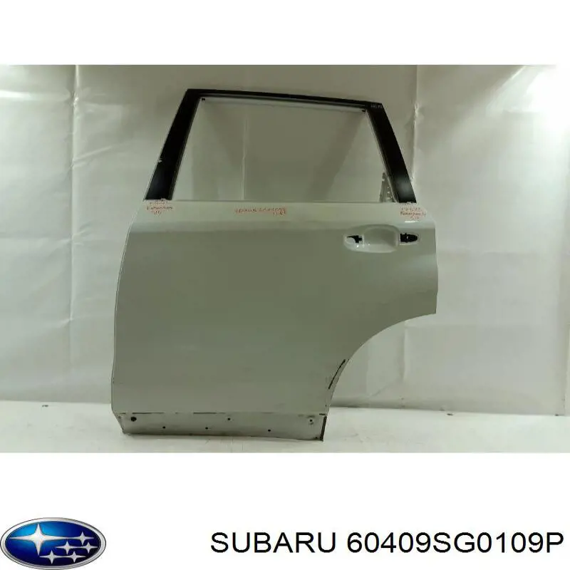 60409SG0119P Subaru Porta traseira esquerda