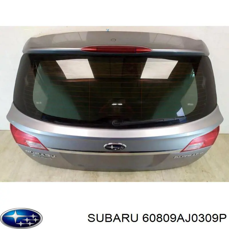 60809AJ0309P Subaru Porta traseira (3ª/5ª porta-malas (tampa de alcapão)