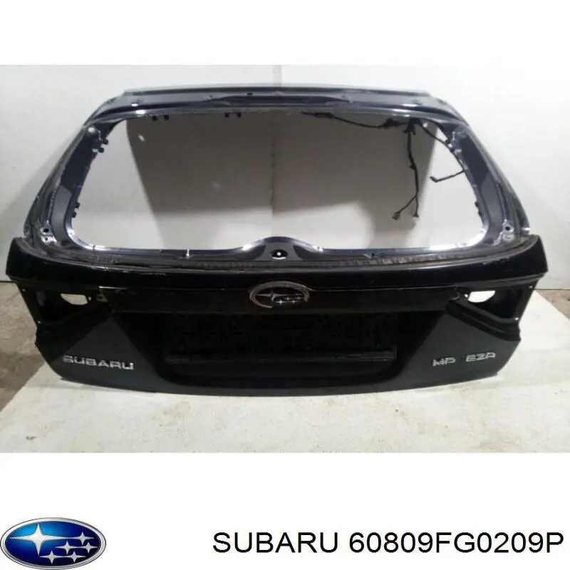 60809FG0209P Subaru Porta traseira (3ª/5ª porta-malas (tampa de alcapão)