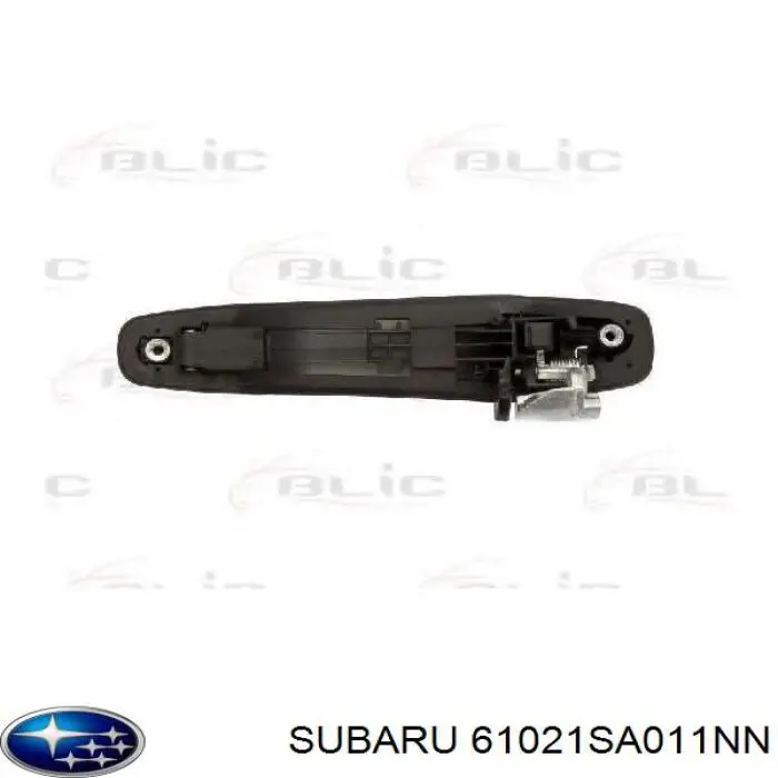 61021SA011NN Subaru Maçaneta dianteira esquerda externa da porta