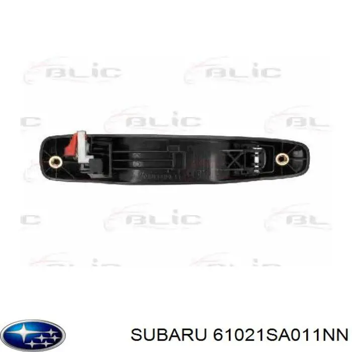 Compre 61021SA011NN Subaru Maçaneta dianteira esquerda externa da porta