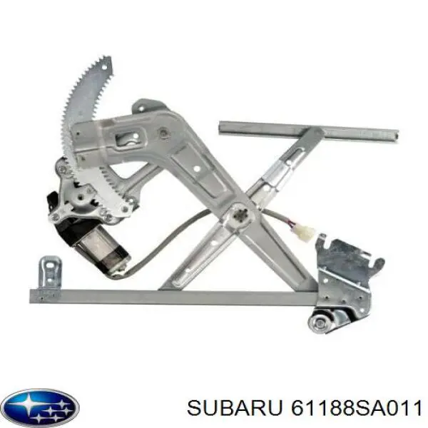 Compre 61188SA011 Subaru Motor de acionamento de vidro da porta dianteira esquerda