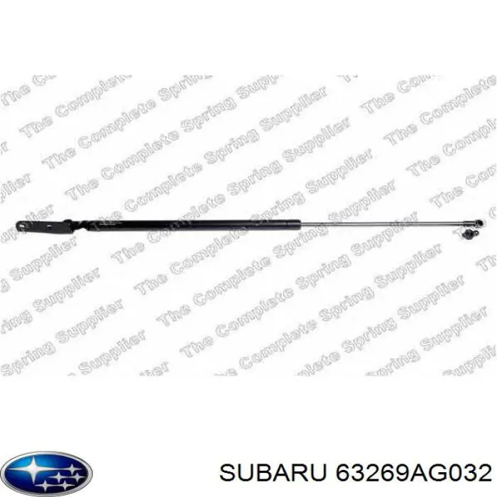 Compre 63269AG032 Subaru Amortecedor de tampa de porta-malas (de 3ª/5ª porta traseira)