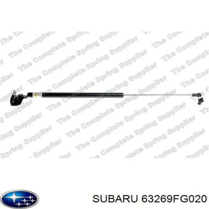 63269FG020 Subaru Amortecedor de tampa de porta-malas (de 3ª/5ª porta traseira)