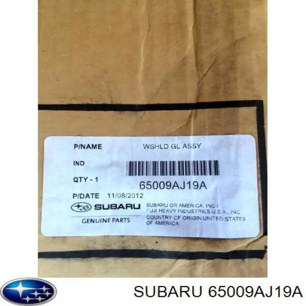 65009AJ59A Subaru Pára-brisas