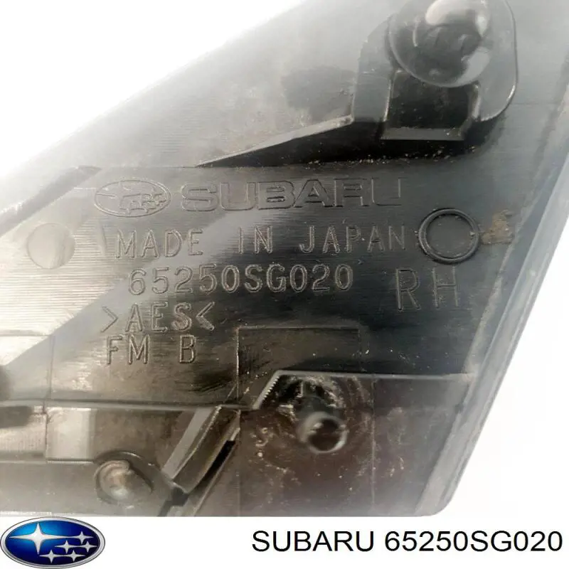 65250SG020 Subaru Moldura do pára-lama dianteiro direito