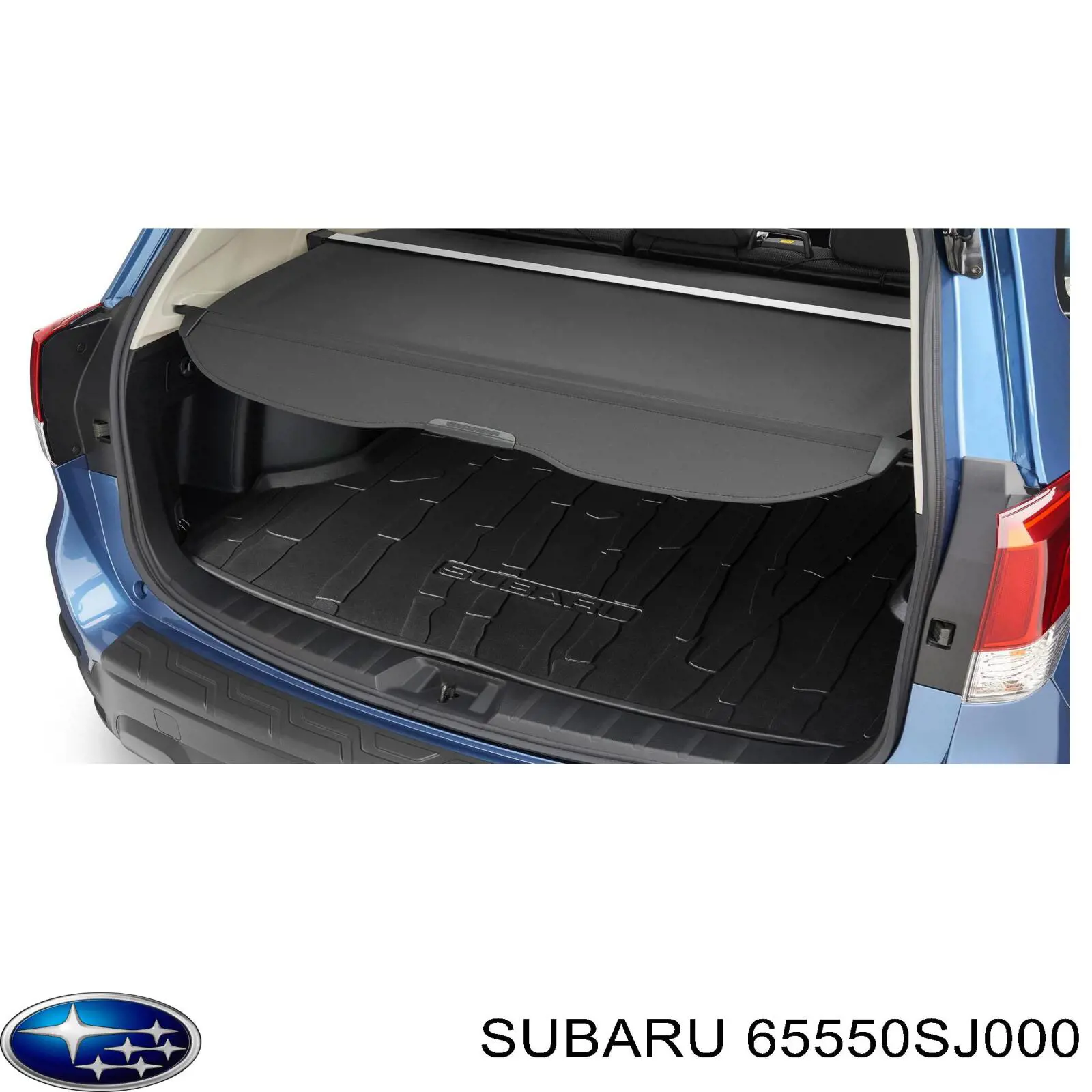 Estore da seção de bagagem 65550SJ000 Subaru