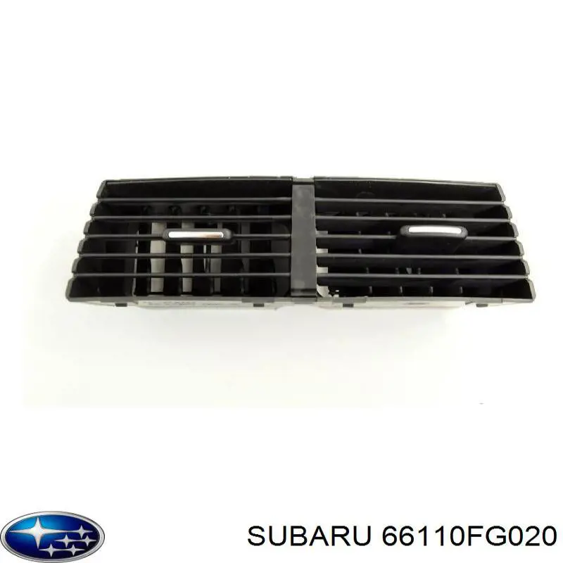 Grelha de ventilação de salão no "painel de instrumentos" Subaru 66110FG020 preço, a partir de 59,59 USD