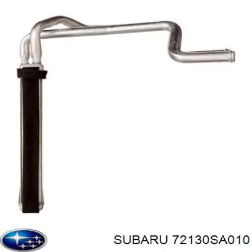 Radiador de forno (de aquecedor) 7242N81 Polcar