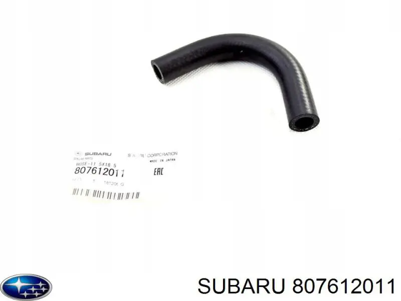 Mangueira (cano derivado) de bomba de água de injeção Subaru 807612011 preço, a partir de 8,13 USD